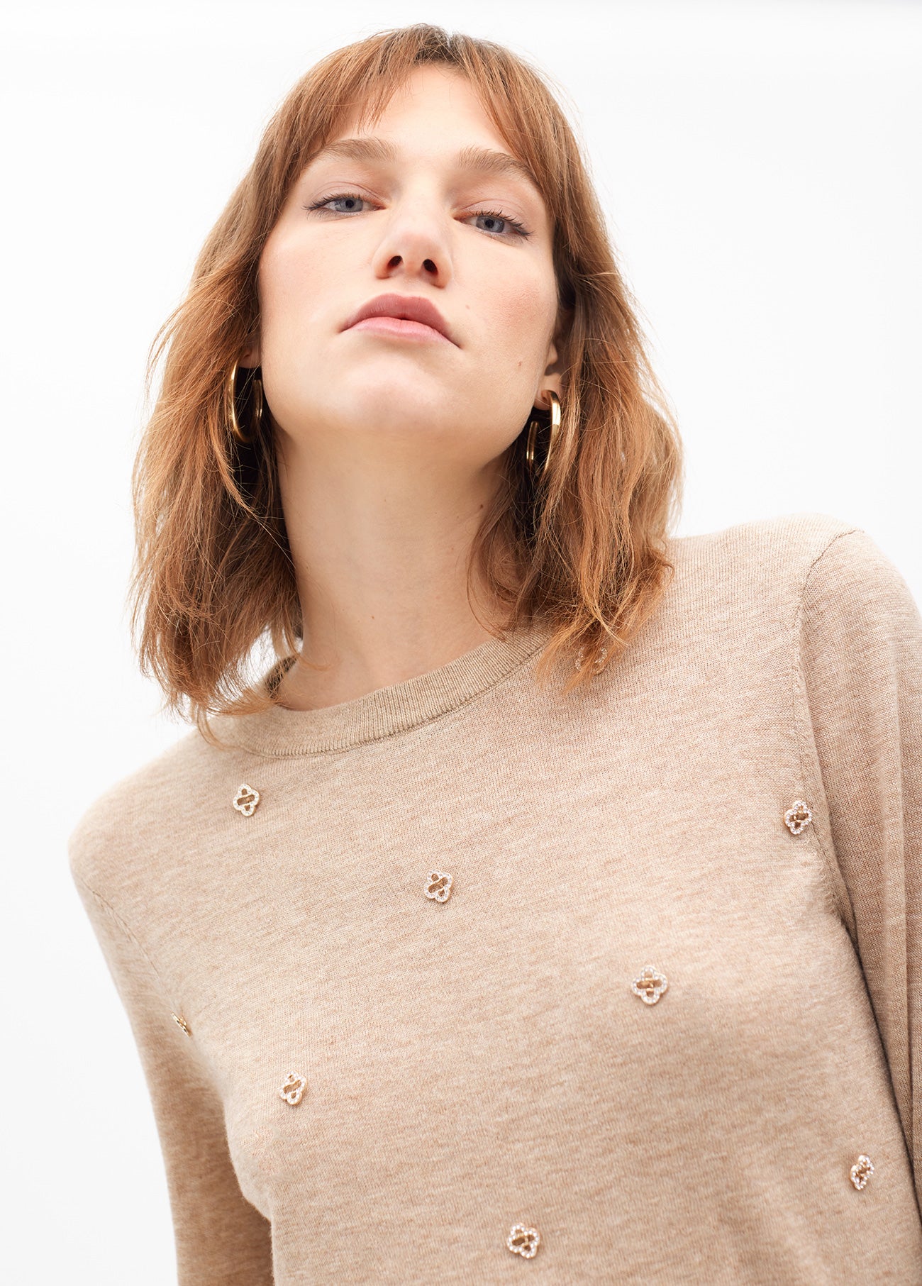 Sweater with Jewels