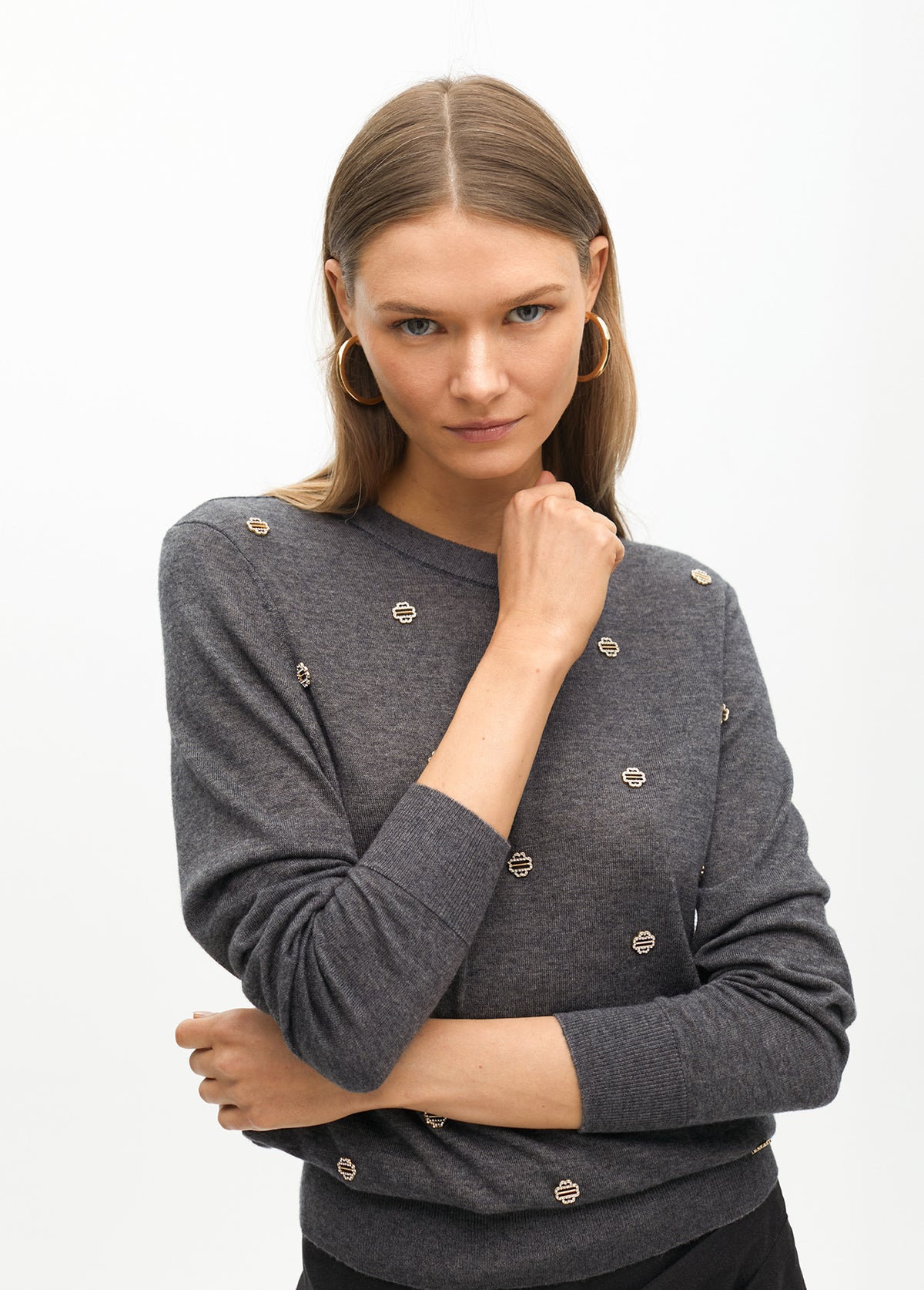 Sweater with Jewels