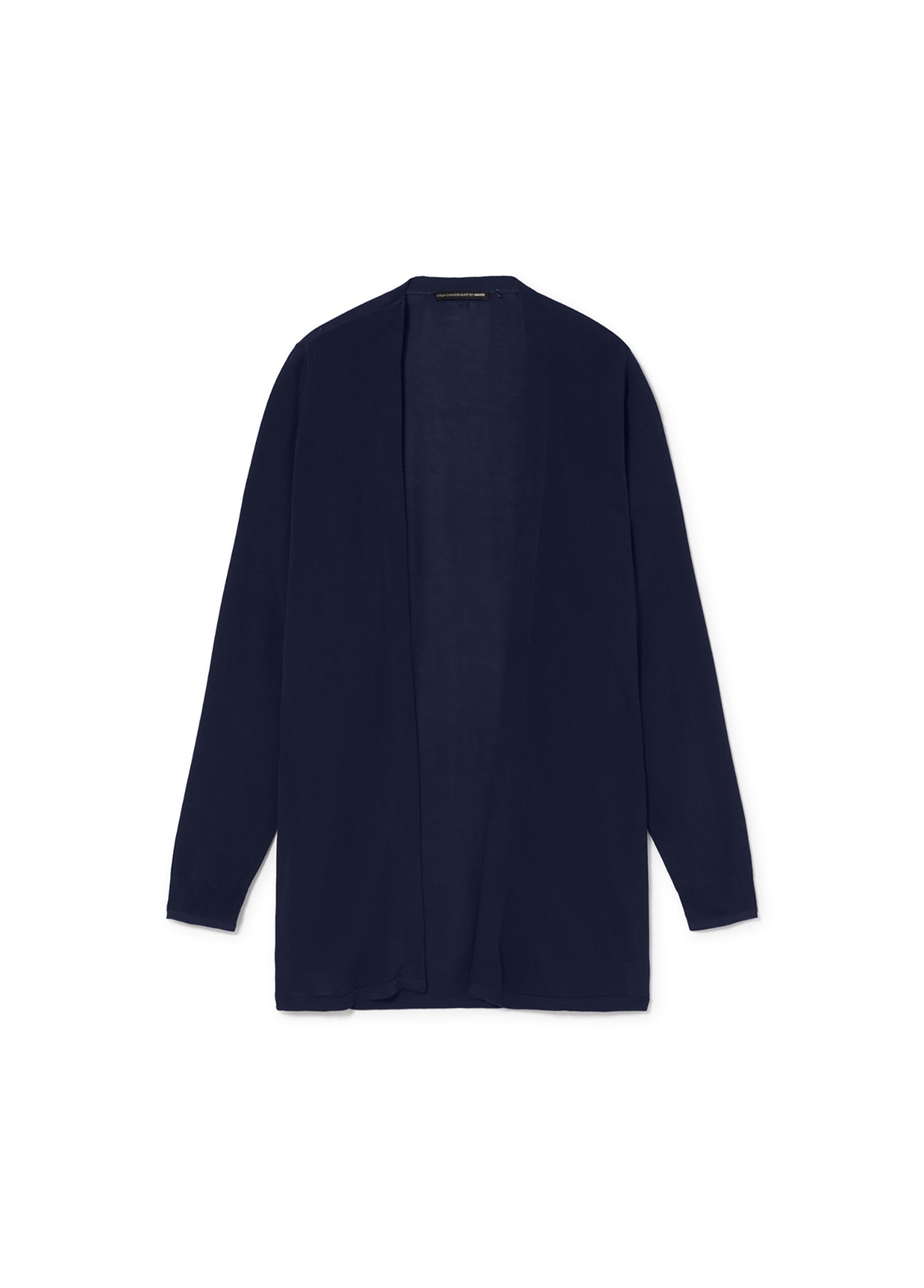 Long Cardigan with Side Slits