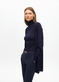 Long Cardigan with Side Slits