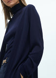 Long Cardigan with Side Slits