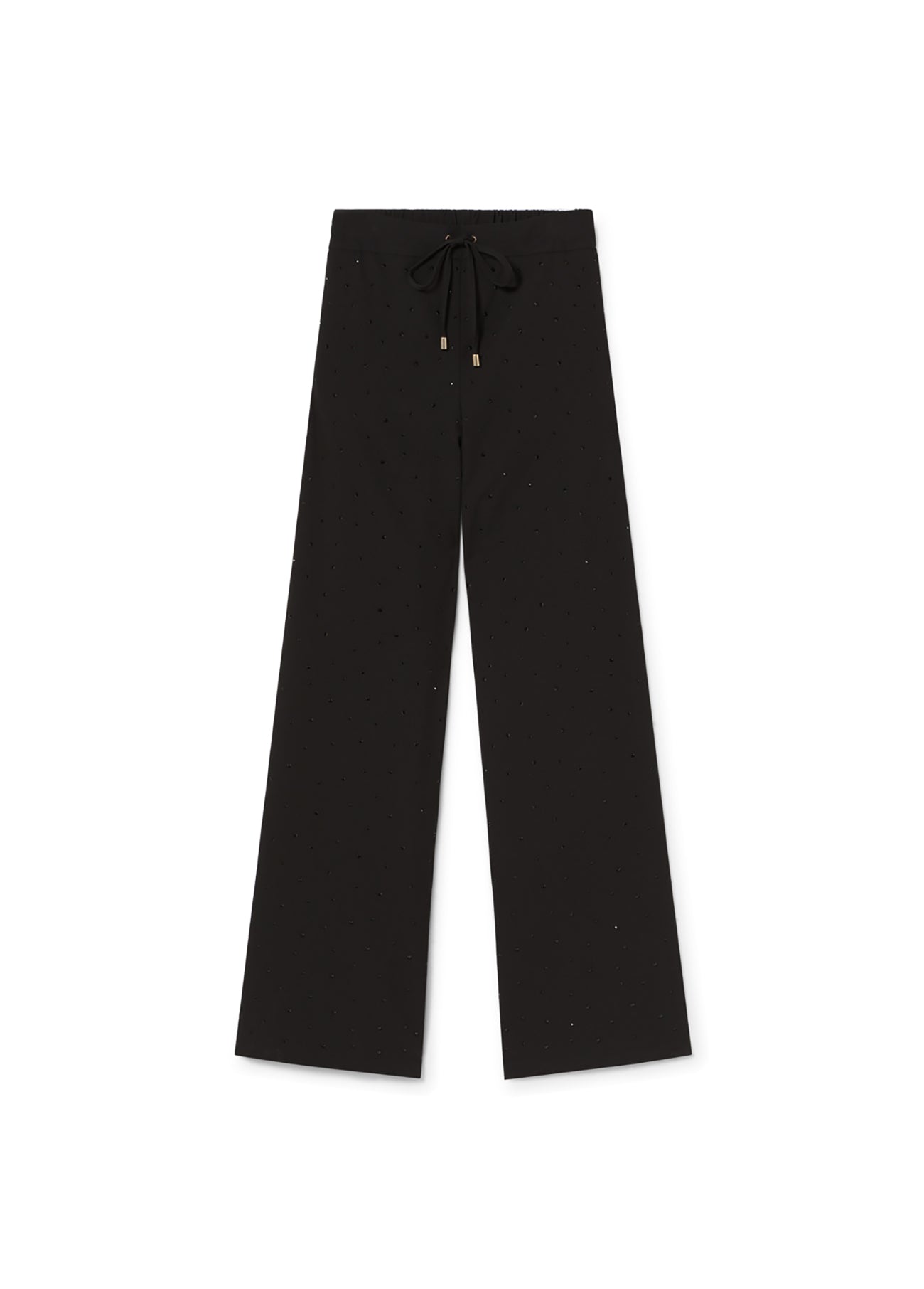 Straight Pants with Strass