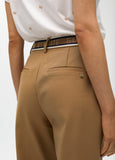 Chino Pants with Logo Elastic and Strass