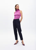 Chino Pants with Logo Elastic and Strass