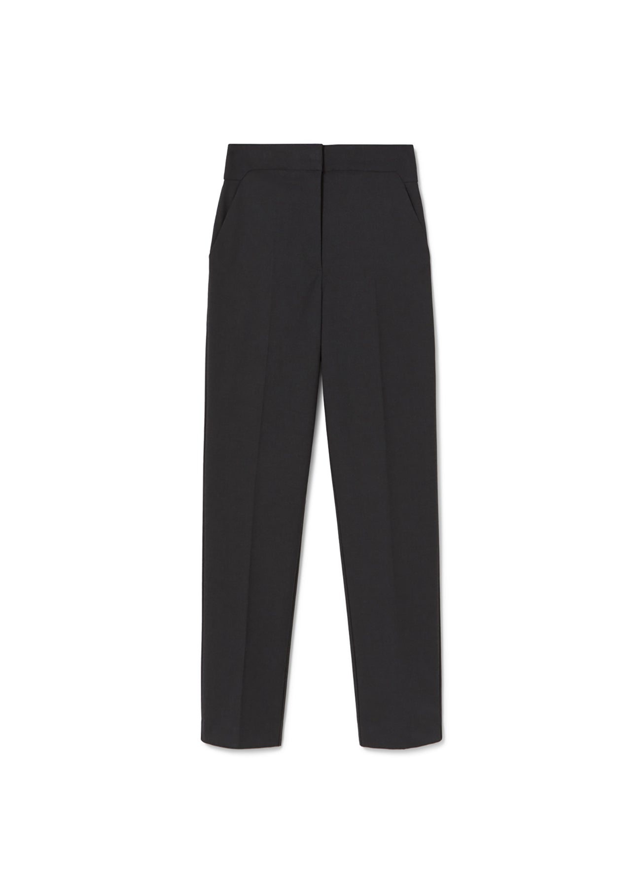 Chinos with waistband detail