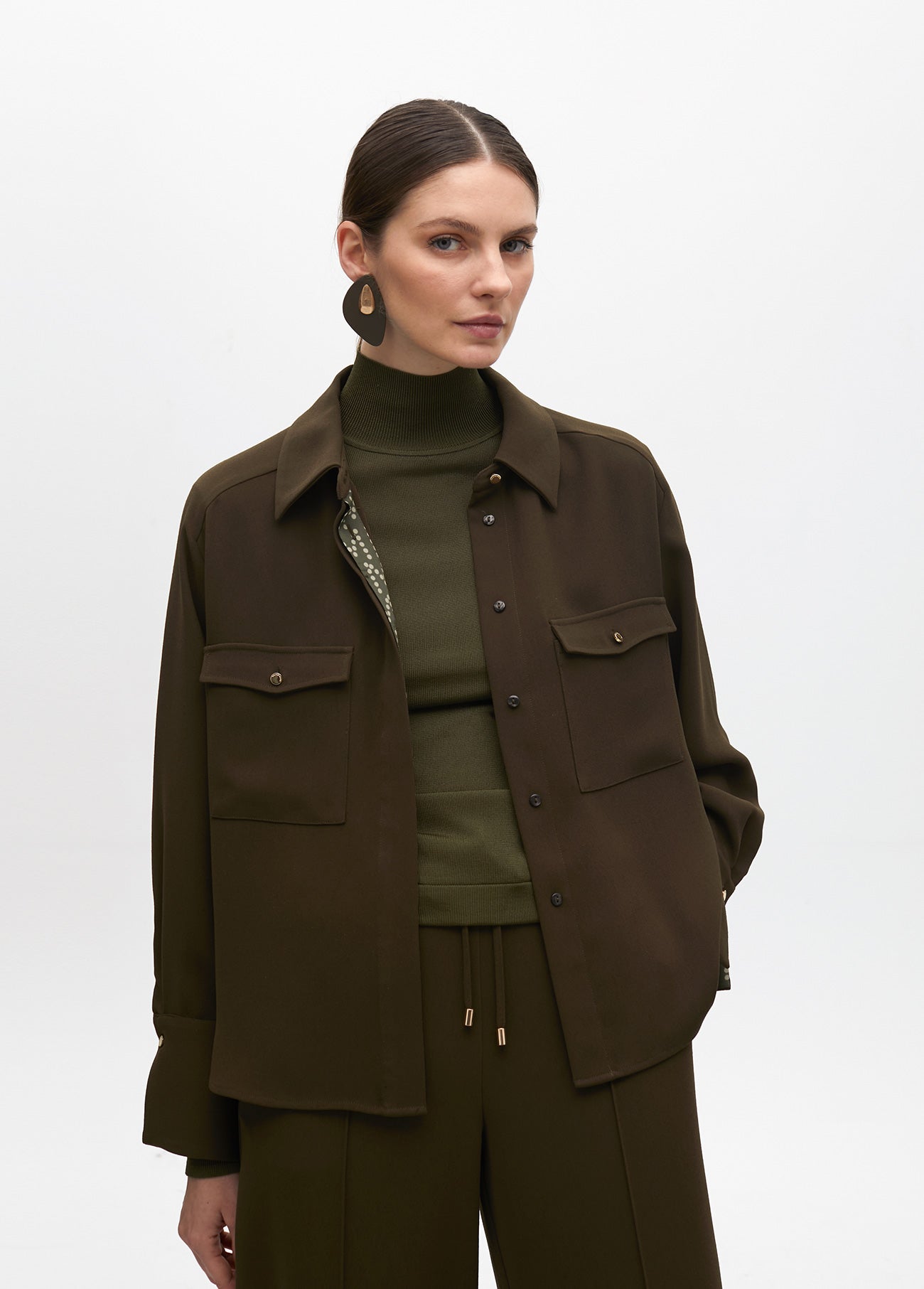 Overshirt with pockets