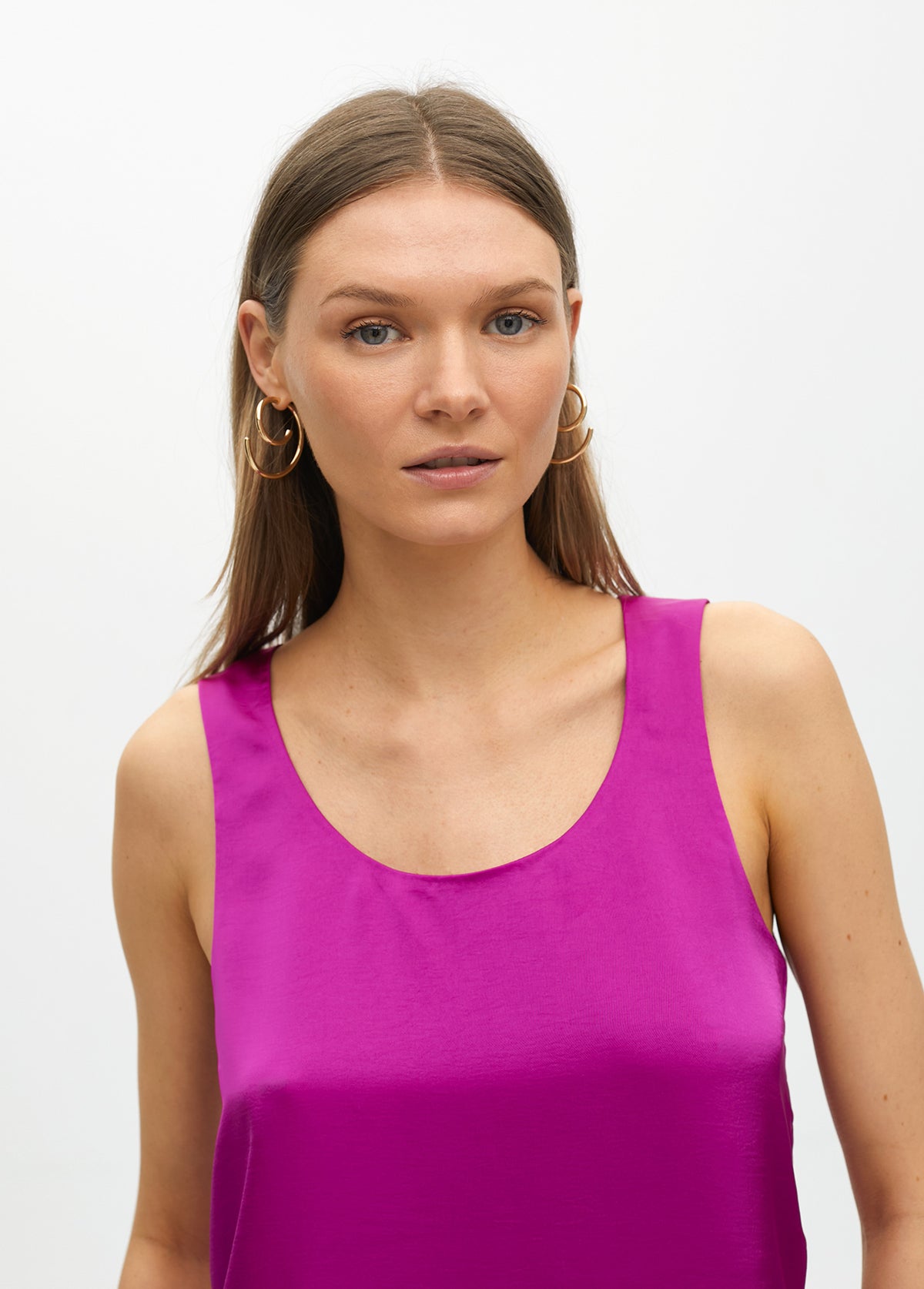 Basic Wide Strap Top