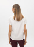 Short Sleeve Positional Print T-Shirt
