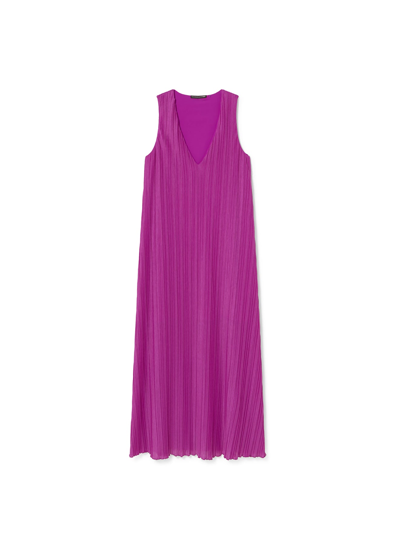 Pleated Strap Dress
