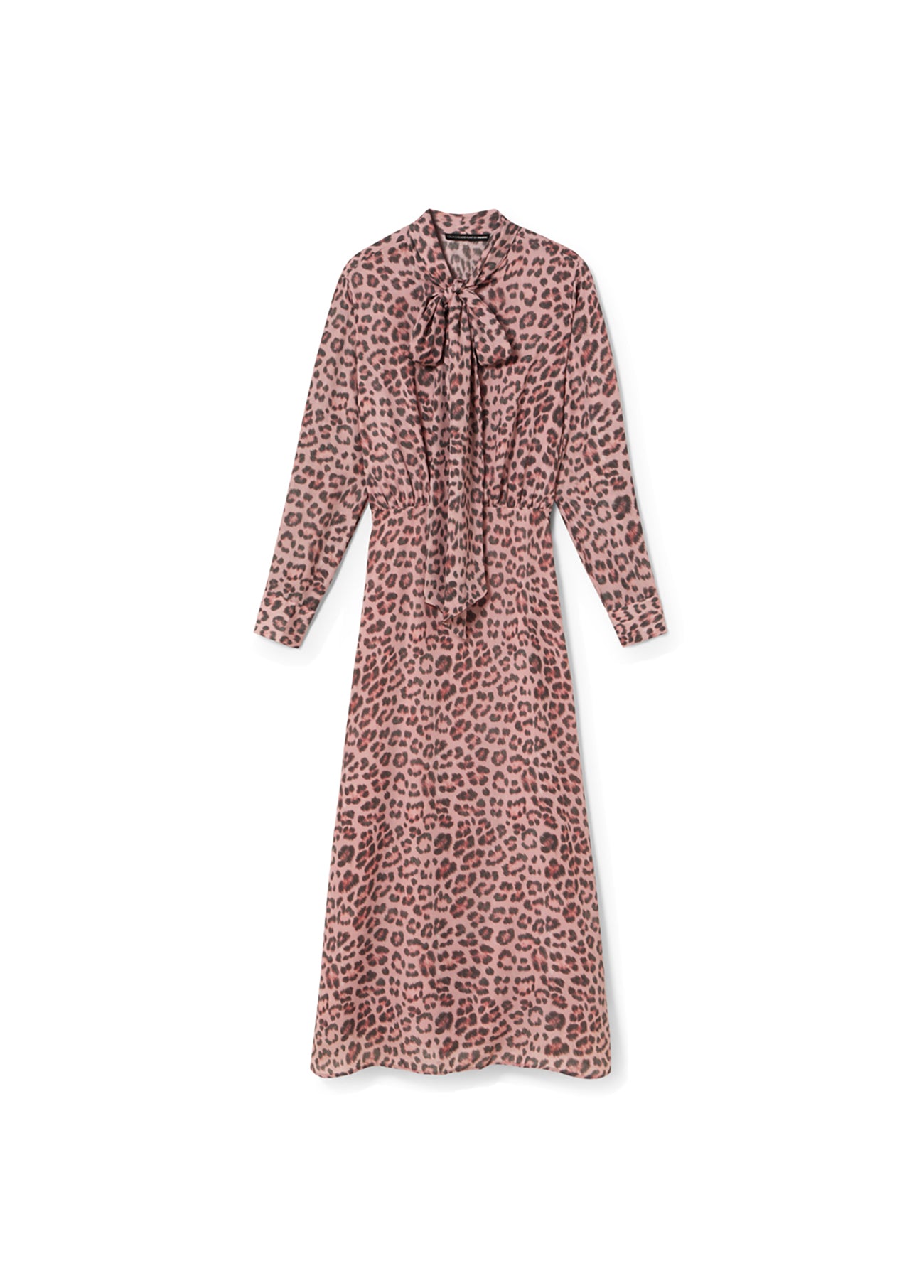 Animal Print Tie Dress