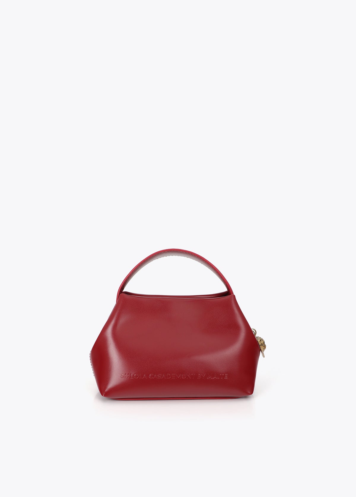 mf2604009-Small leather-effect shoulder bag-Red