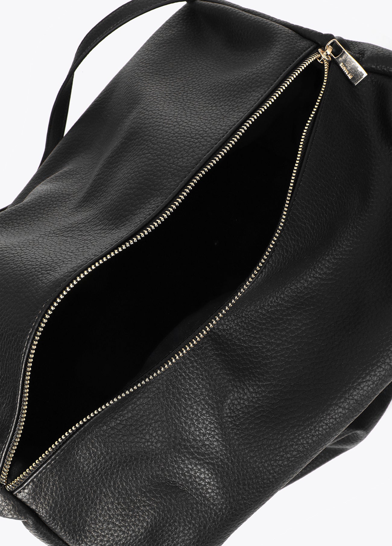 mf2604016-Multi-studded leather effect shopper-Black