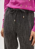 mf2614007-Straight long tweed trousers-Dark Grey