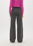 mf2614007-Straight long tweed trousers-Dark Grey