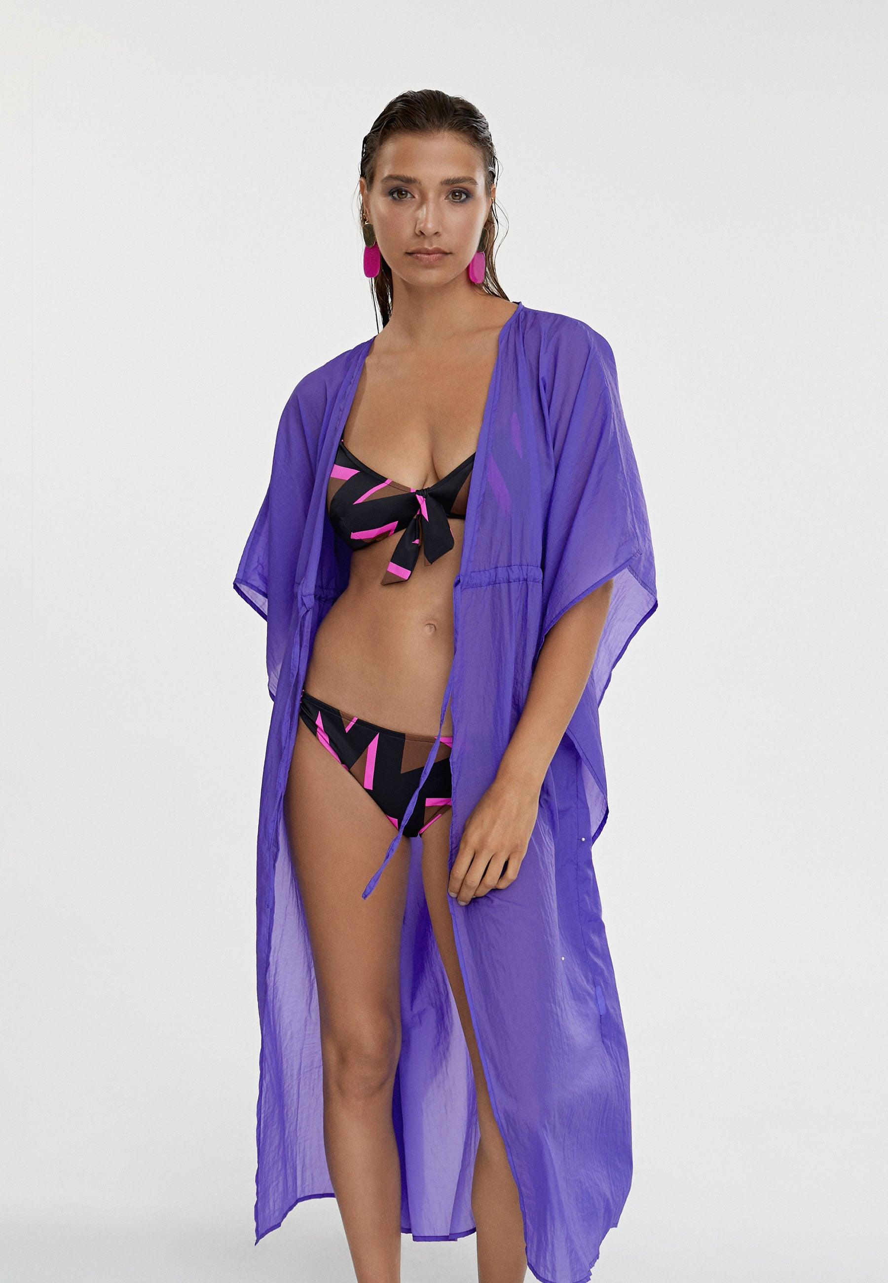 MS2416041-Electric-Blue-Adjustable long kaftan