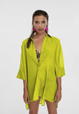 MS2416042-Pistachio-Short kaftan