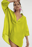 MS2416042-Pistachio-Short kaftan