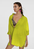 MS2416042-Pistachio-Short kaftan