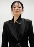ms2502021-00n-cropped blazer with knot detail-black