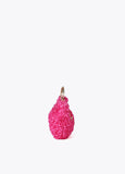 Mini floral fabric bag with metal handles
