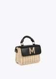 Rattan minaudière