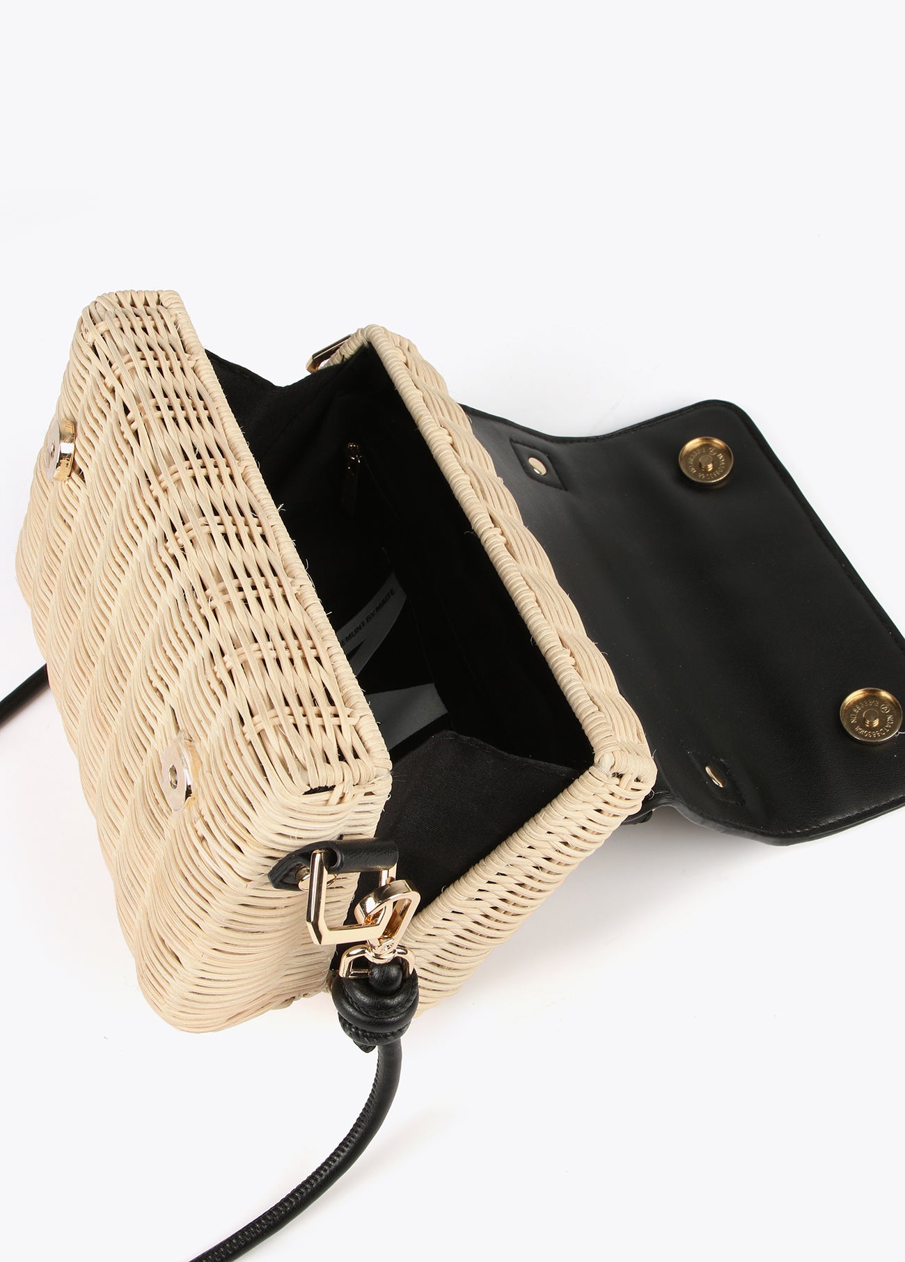 Rattan minaudière