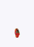 Multicoloured rhinestone clutch bag