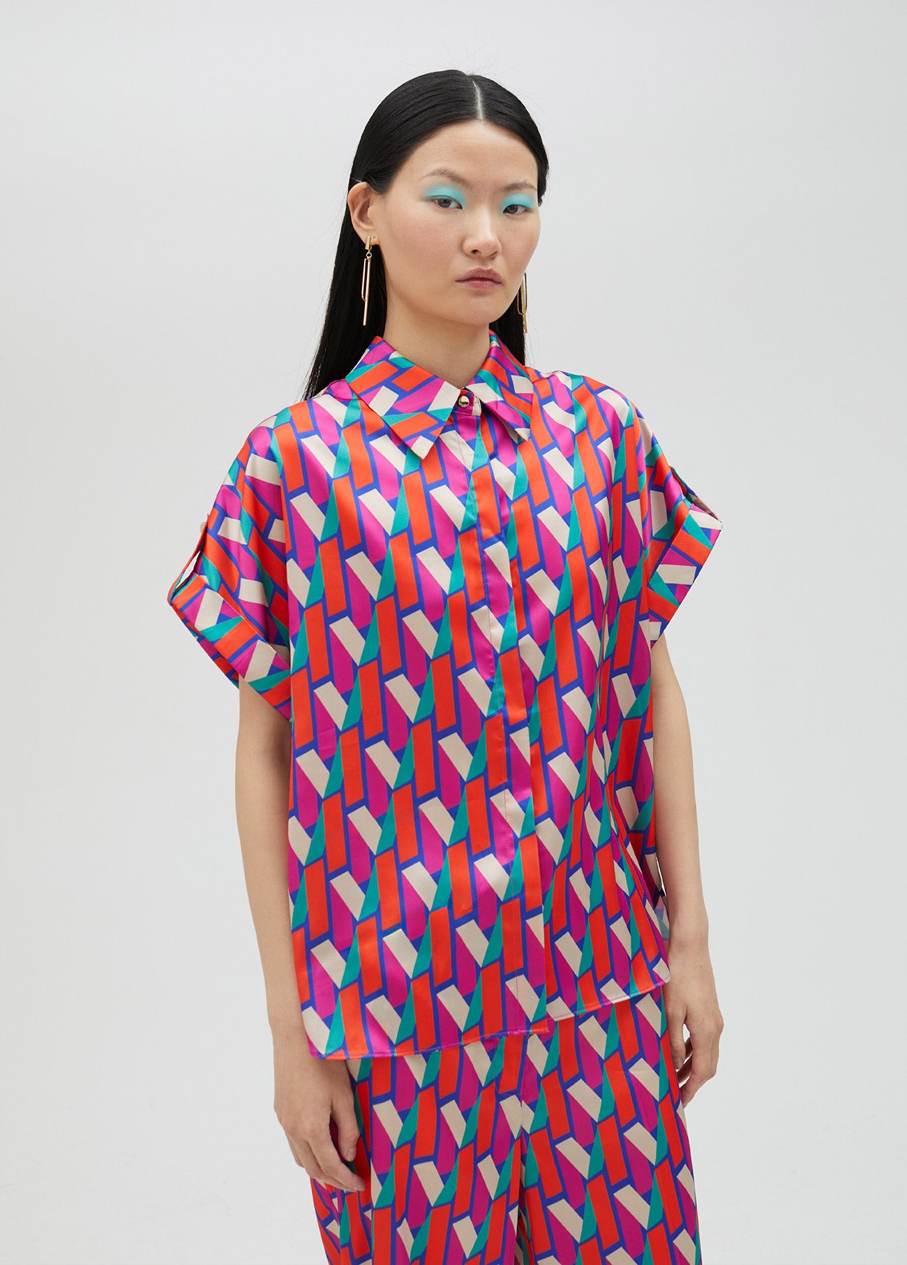 Logo printed shirt