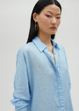 Shirt with rhinestone detail
