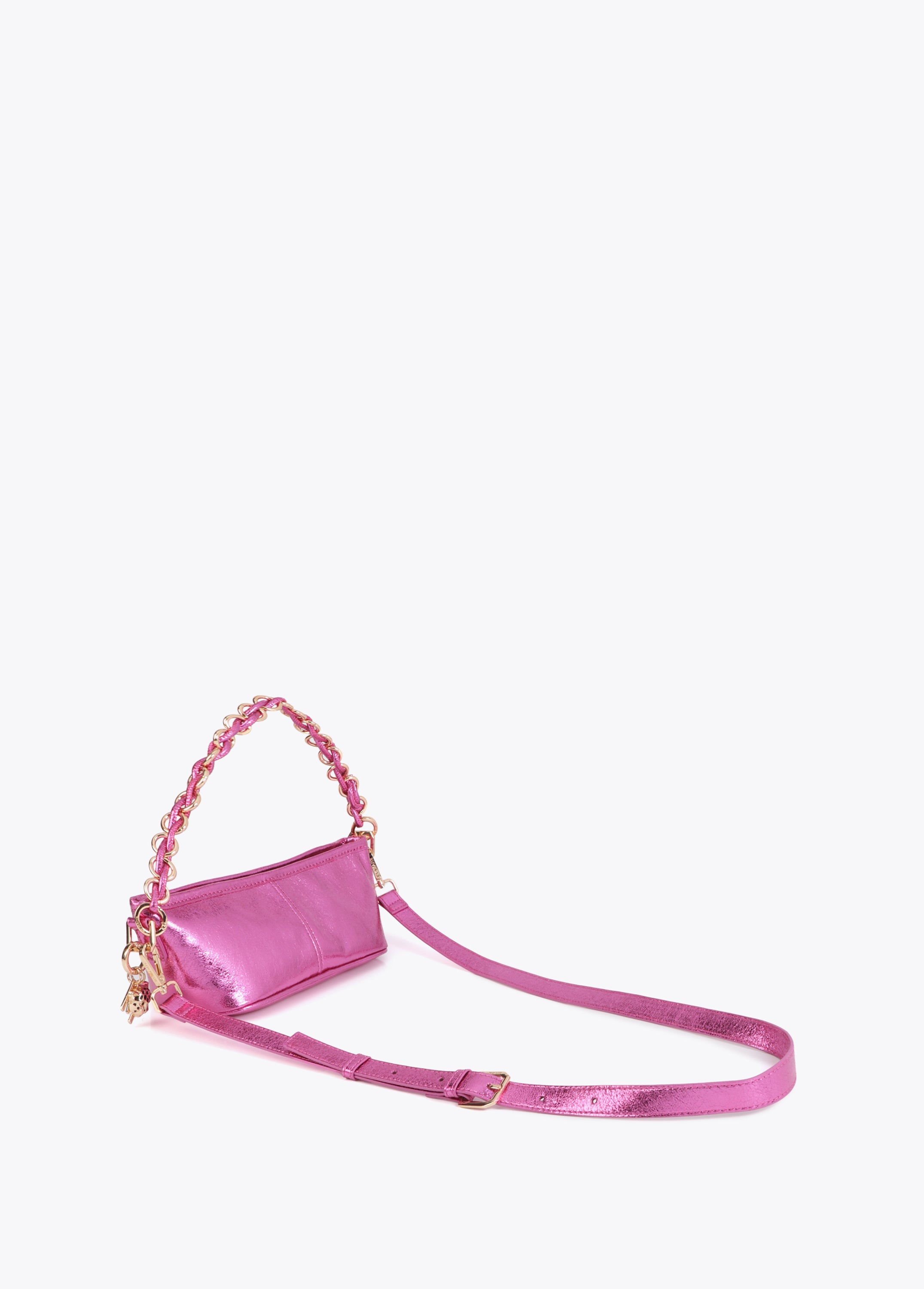 Shiny Effect Chain Bag