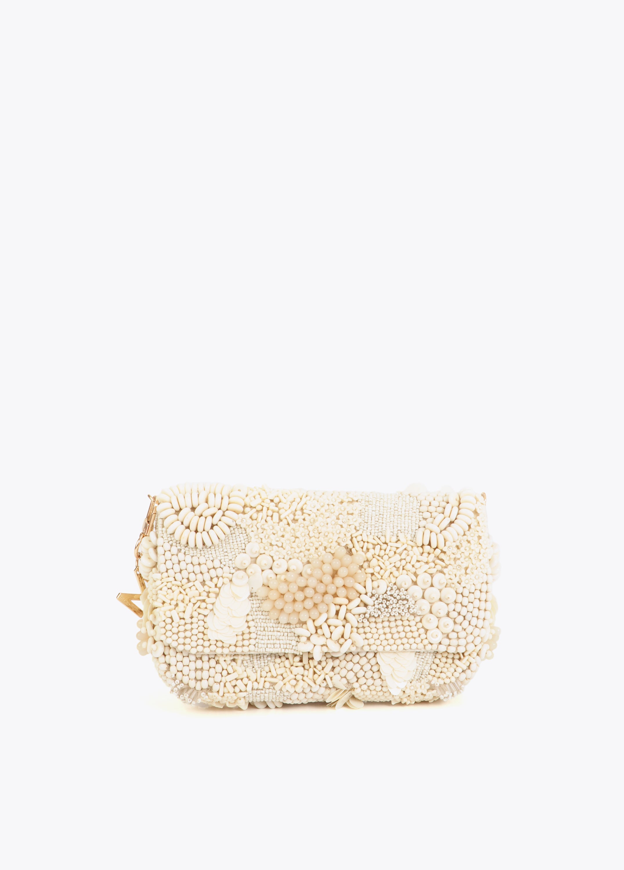 Tone-On-Tone Beaded Baguette