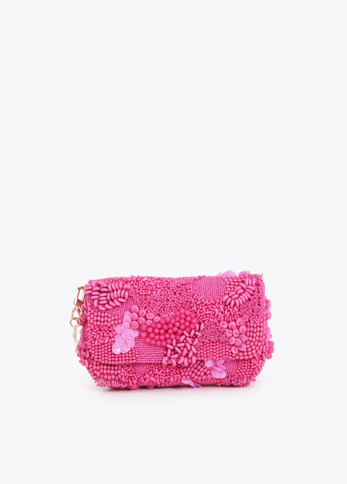 Tone-On-Tone Beaded Baguette