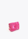 Tone-On-Tone Beaded Baguette