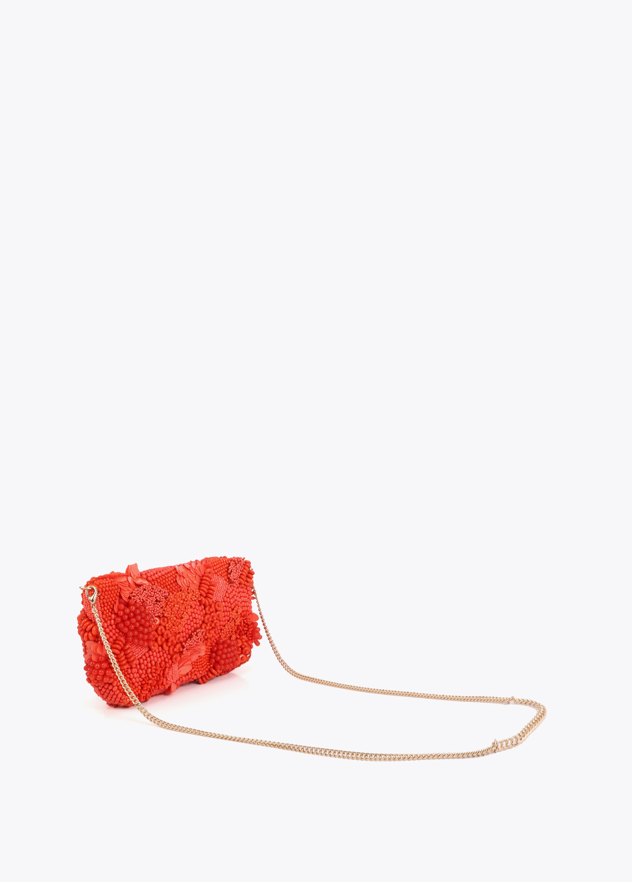 Tone-On-Tone Beaded Baguette