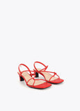 Heeled Strappy Sandal