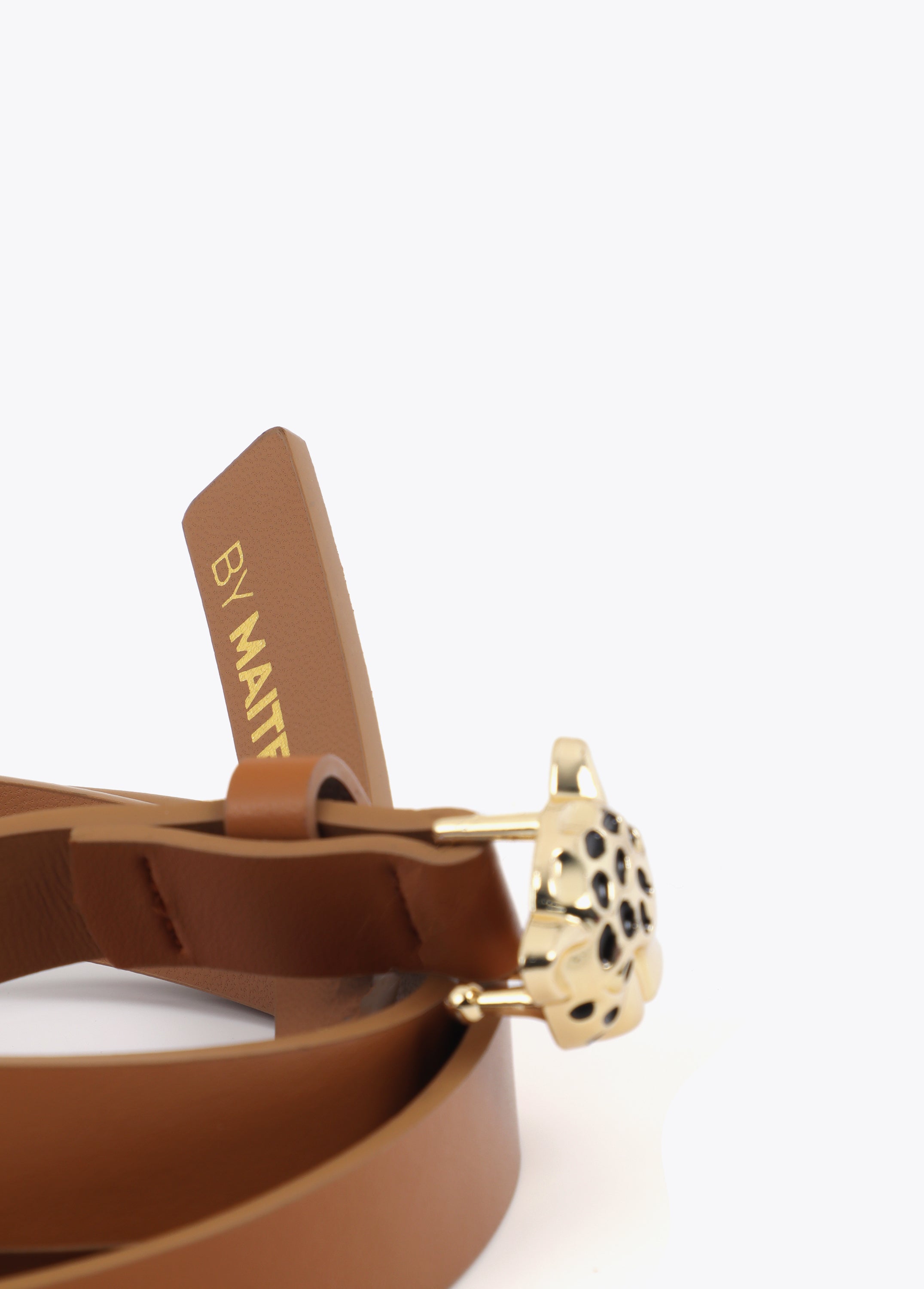 Personalized Leopard Buckle Belt