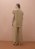 Fluid Culotte Pants