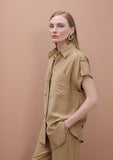 Sleeveless Pocket Shirt