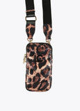 12402003-Mini animal print mobile phone bag-Printed