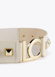 12407016-Studded LC belt-Raw