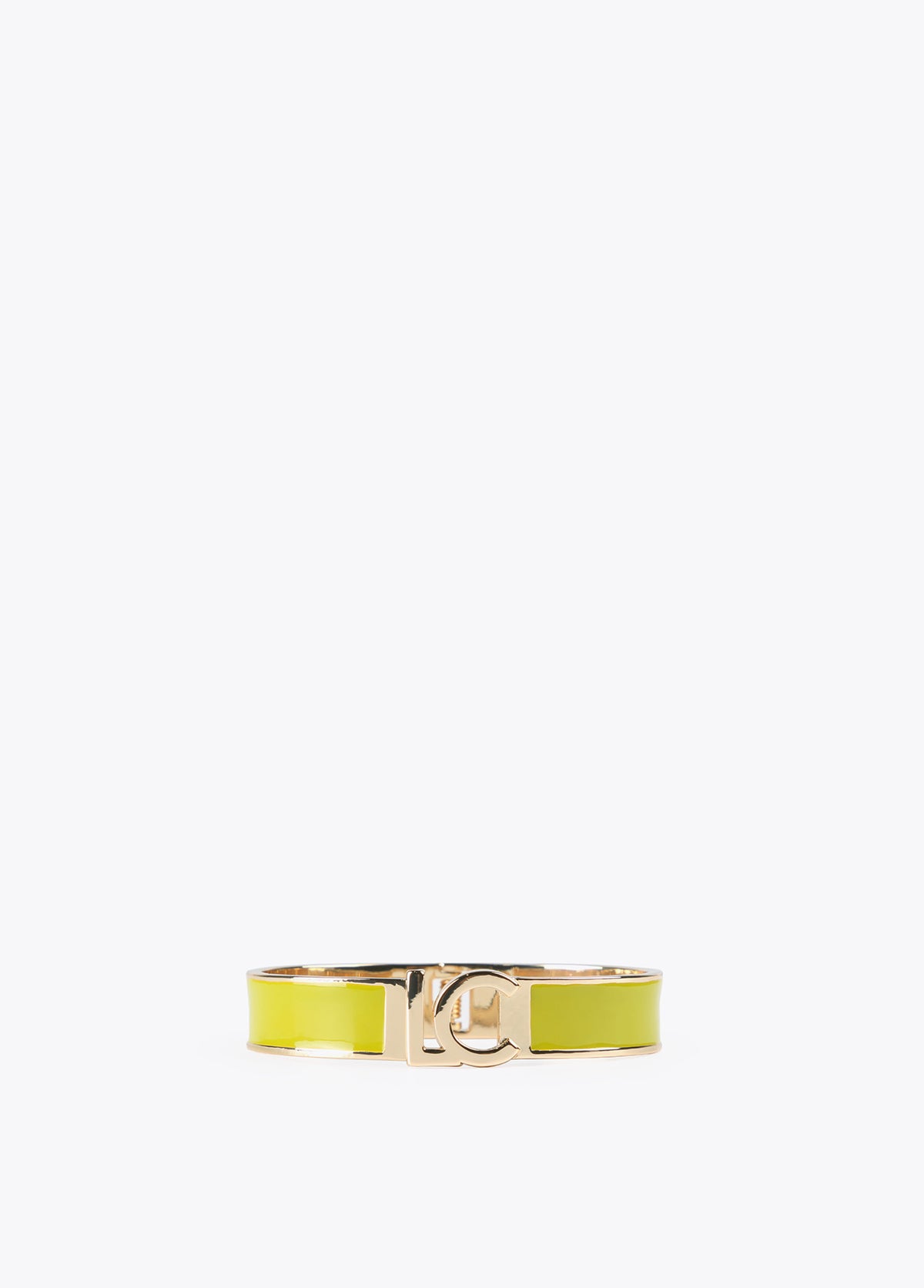 12413004-LC lacquered bracelet-Lime