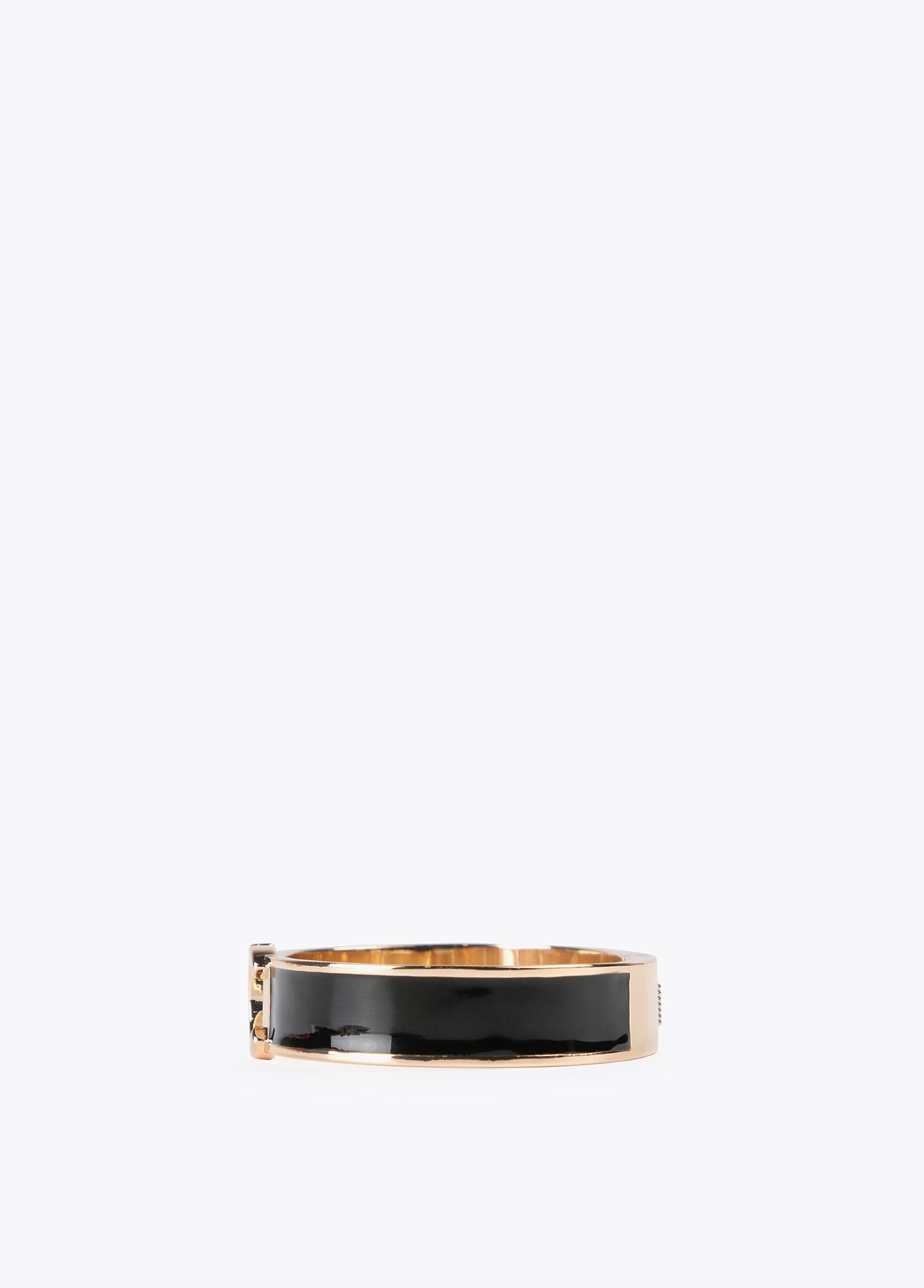 12413004-LC lacquered bracelet-Black