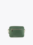 12427008-Laminated effect crossbody bag-Green