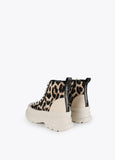 12430001-Leopard print platform ankle boots-Raw