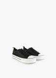 12430013-Braided fabric sneakers-Black