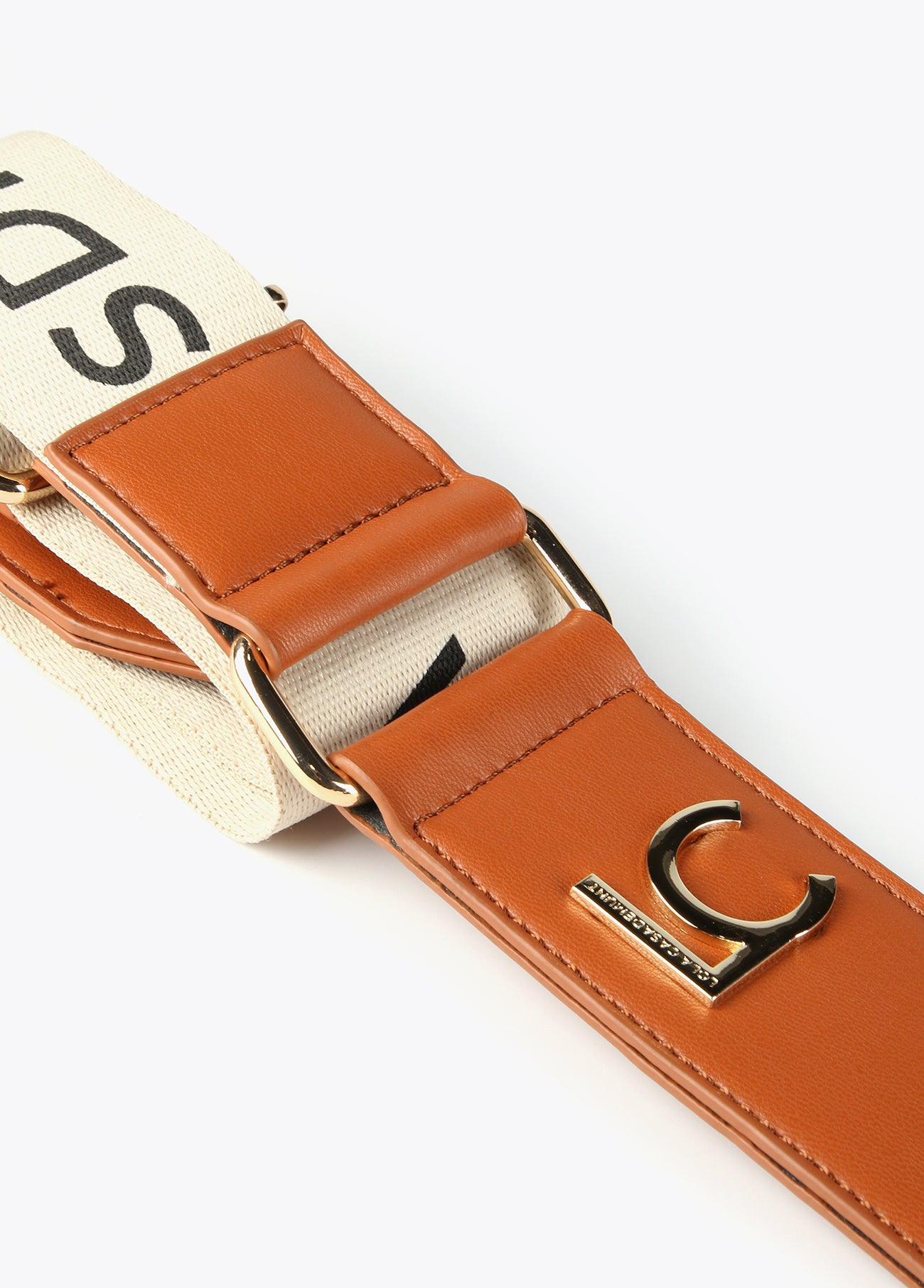 12454003-Logo bag strap-Raw