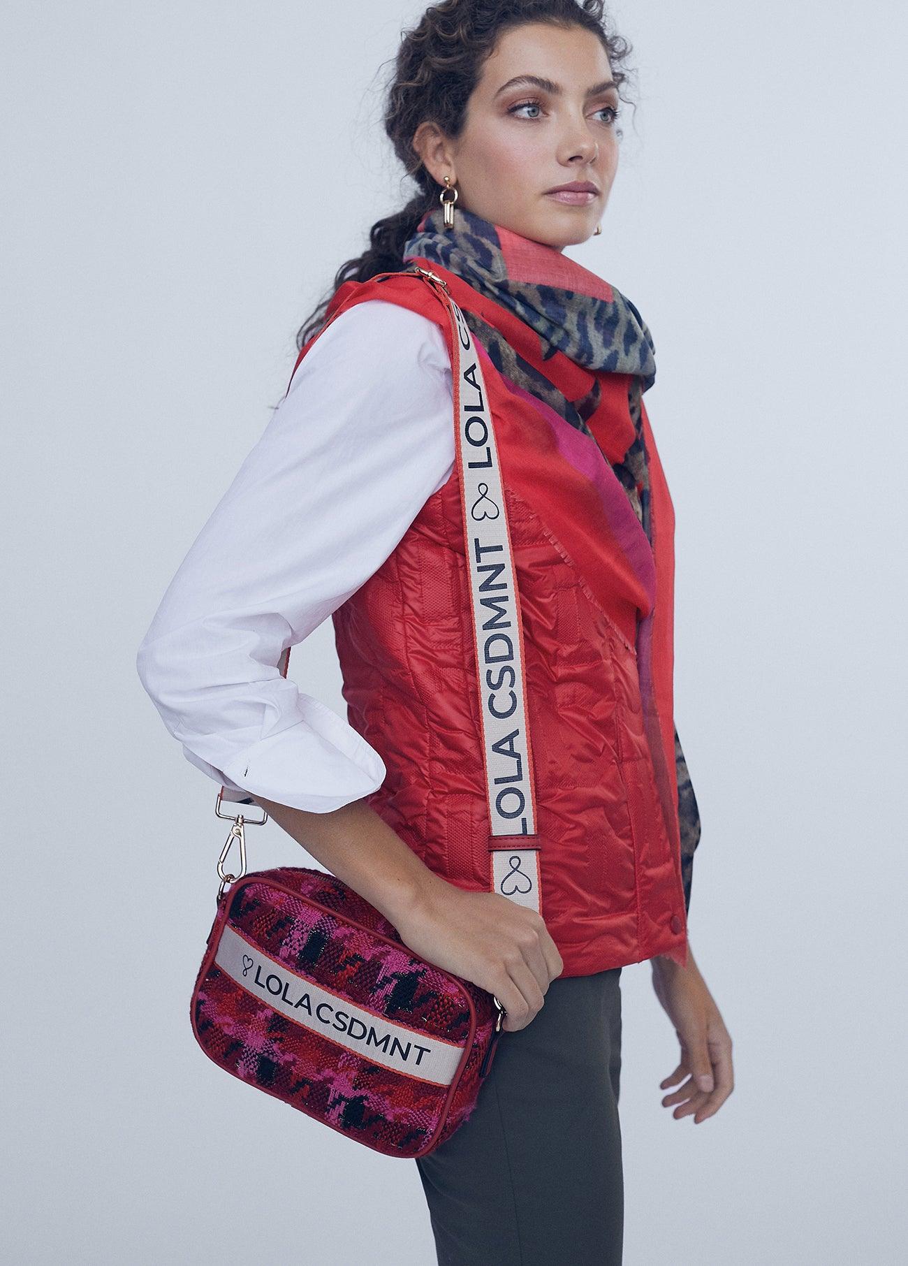 12464008-LC quilted gilet-Red