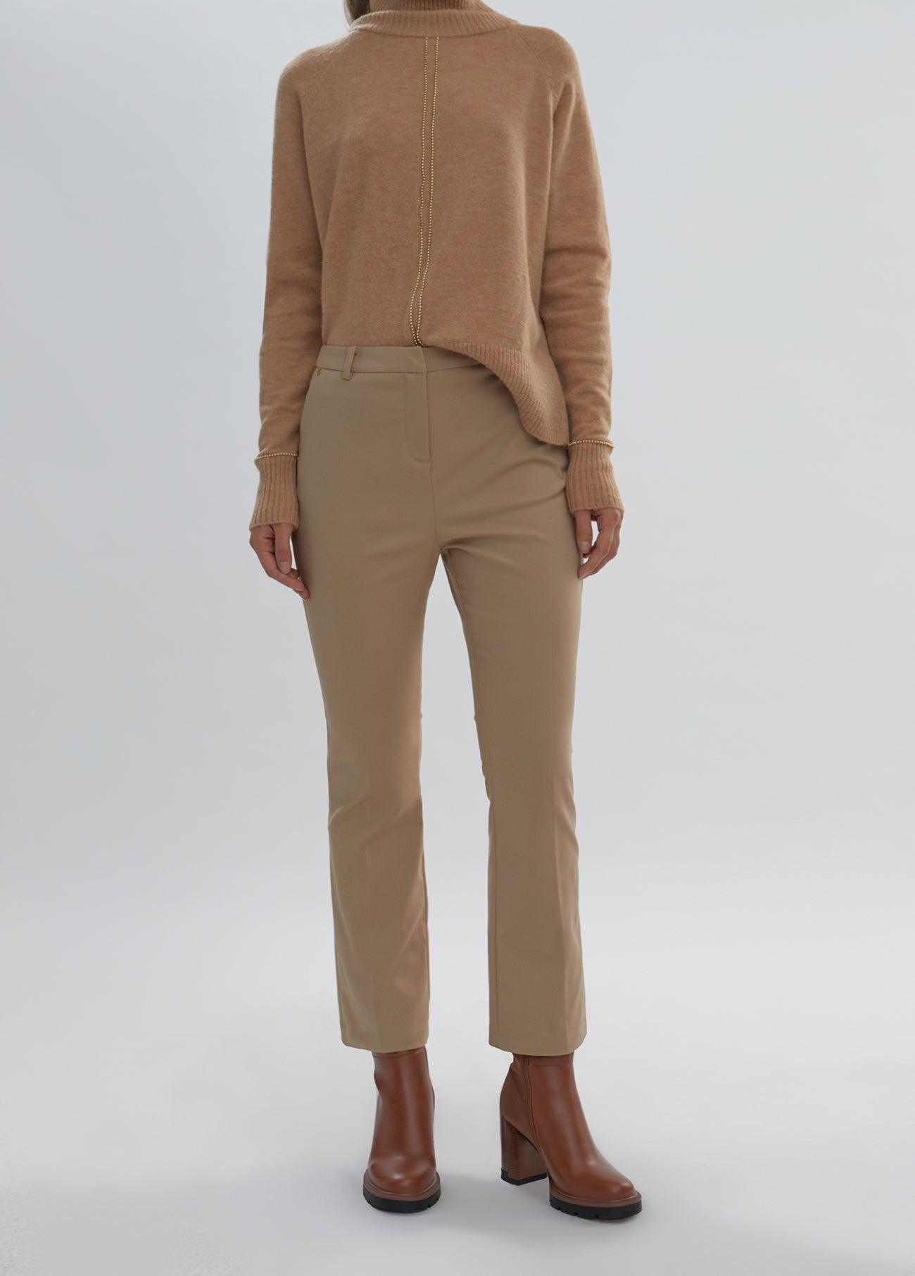 12467017-Basic trousers-Beige