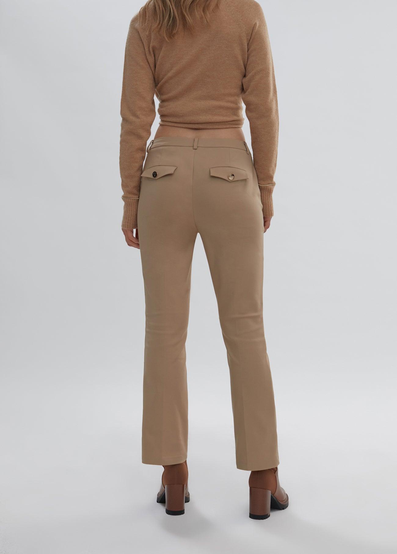 12467017-Basic trousers-Beige