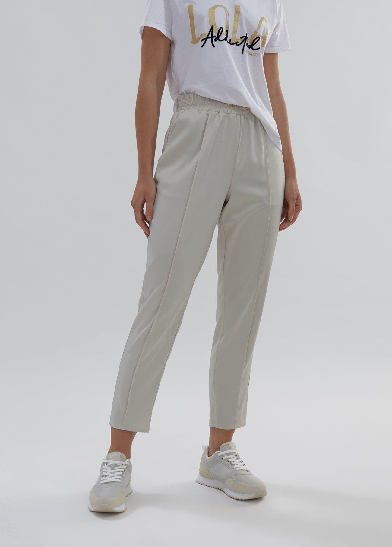 12467030-Basic satin joggers-Ivory